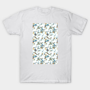 Between Blue Lines design T-Shirt